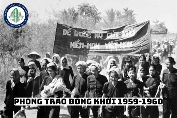 Trong phong trào Đồng khởi 1959 1960, nhân dân miền Nam Việt Nam đã giành được chính quyền (Hình từ Inetrnet)